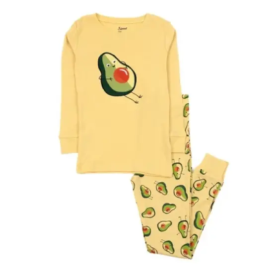 Leveret Kids Two Piece Cotton Pajamas image {4}