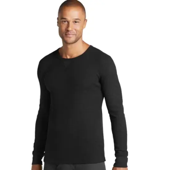 Jockey Men's Tall Man Long Sleeve Waffle Crew image {2}