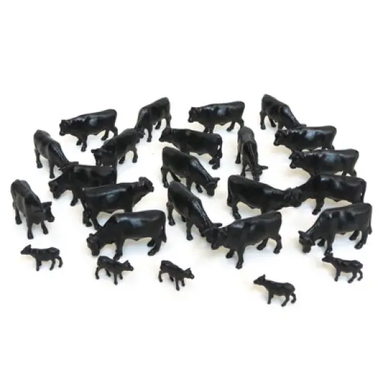 1/64th Bulk Pack of (25) Black Angus image {1}