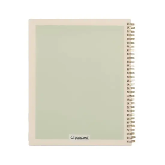 Happy Brands Organized July 2025 - June 2026 Weekly/Monthly Planner 9.37"x11.12" Soft Summer image {6}