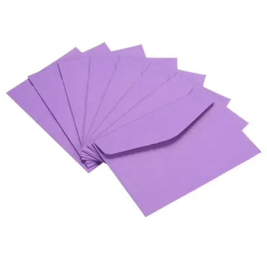 Unique Bargains Greeting Notes Party Paper Blank Business Card Holder Mini Envelopes image {15}