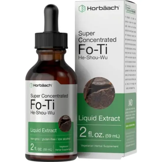 Horbaach Fo Ti Root Liquid Extract (He Shou Wu) | 2 fl oz image {3}