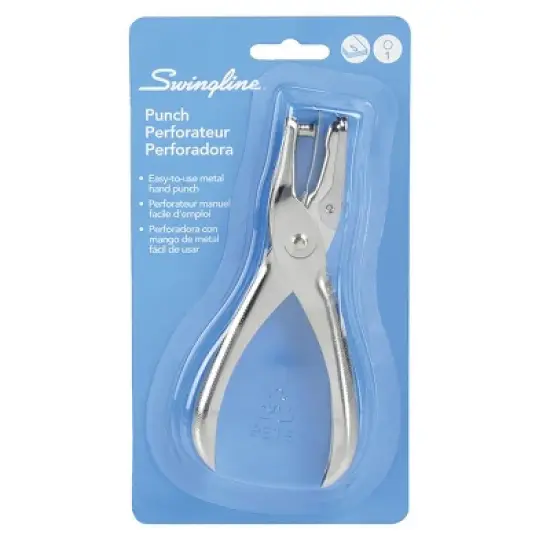 Swingline One Hole Paper Punch, Pack of 5 image {1}