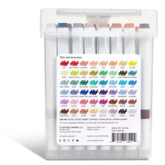 KINGART Acrylic Paint Markers 48 Colors image {8}