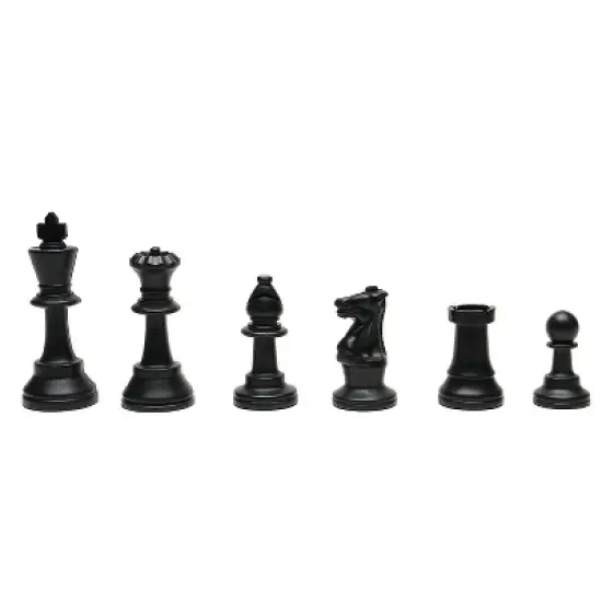 WE Games Chess Sets for Kids and Adults � Chess Board is 17 in., Chess Pieces with 3.08 inch King Travel Chess Set Includes Board Games Storage in image {3}