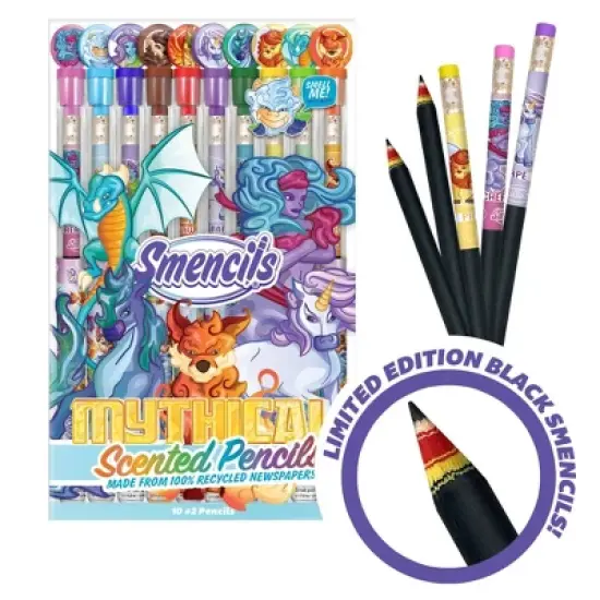 Scentco 20pk Bundle Scented Colored Pencils Mystical image {2}