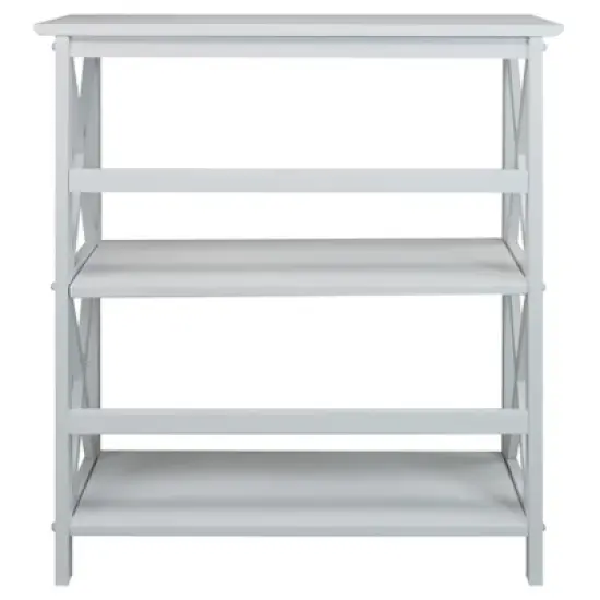 33.5" Montego 3 Tier Bookcase - Flora Home image {3}