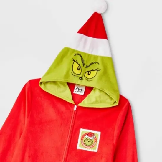 Boys' The Grinch Union Suit - Green image {2}