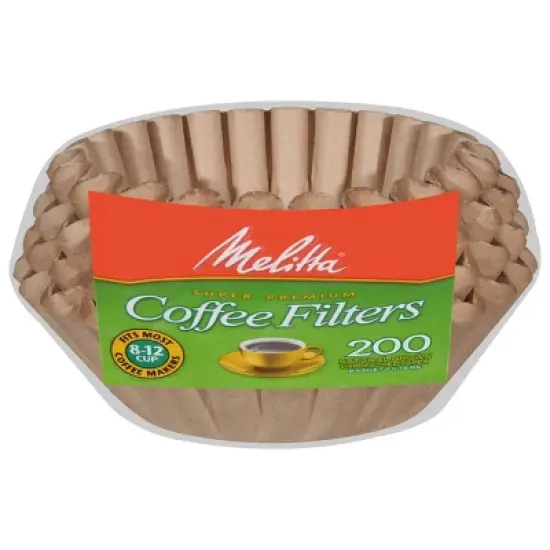 Melitta 8-12cup Super Premium Coffee Filters 200ct image {6}