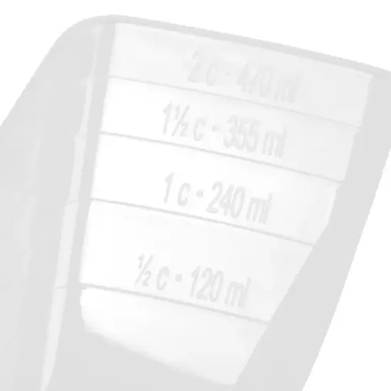 IRIS USA 2-Cup Pet Food Scoop, 12 Pack image {2}