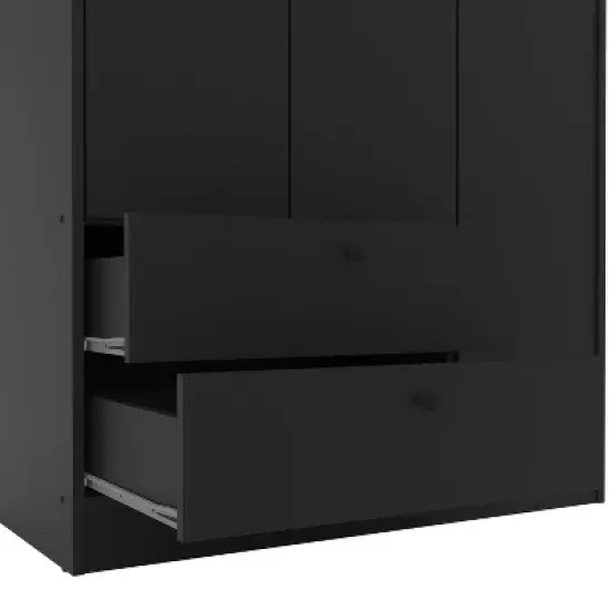 Denmark 3 Door and 2 Drawer Wardrobe - Chique image {2}