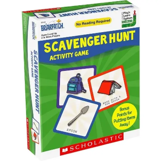 University Games Scholastic Early Learning Scavenger Hunt Activity Game image {1}