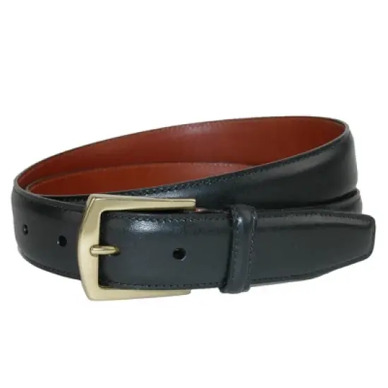 CrookhornDavis Men's Ciga Smooth 32mm Calfskin Leather Dress Belt image {4}