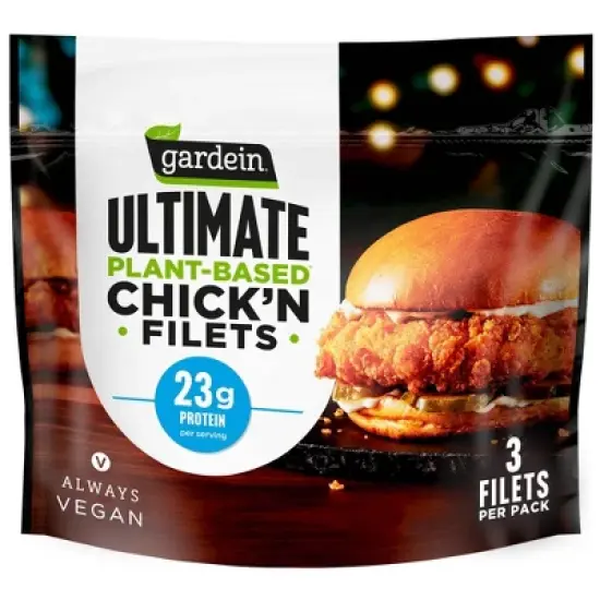 Gardein Ultimate Frozen Plant-Based Chick'n Filets - 15oz image {5}