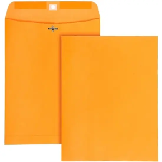 Quality Park Clasp Envelopes in Dispenser, 10 x 13 Inches, Kraft Brown, Pack of 250 image {3}