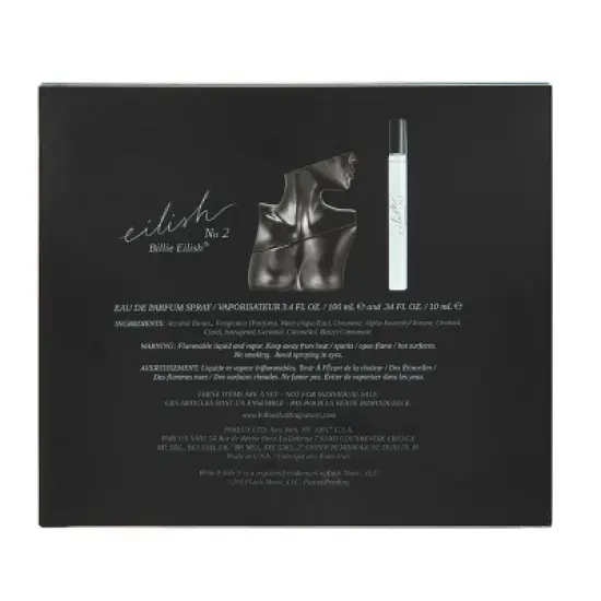 Billie Eilish&nbsp; No. 2 EDP 2pc set (3.4oz + TS) - Ulta Beauty image {1}