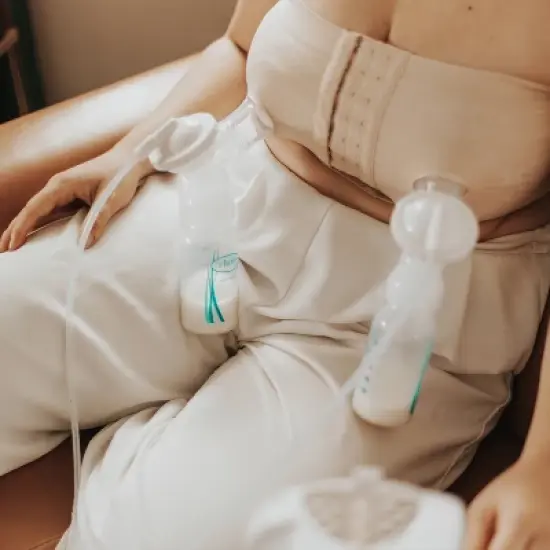 Dr. Brown's Customflow Double Electric Quiet Breast Pump with SoftShape Silicone Shields - 2ct image {18}