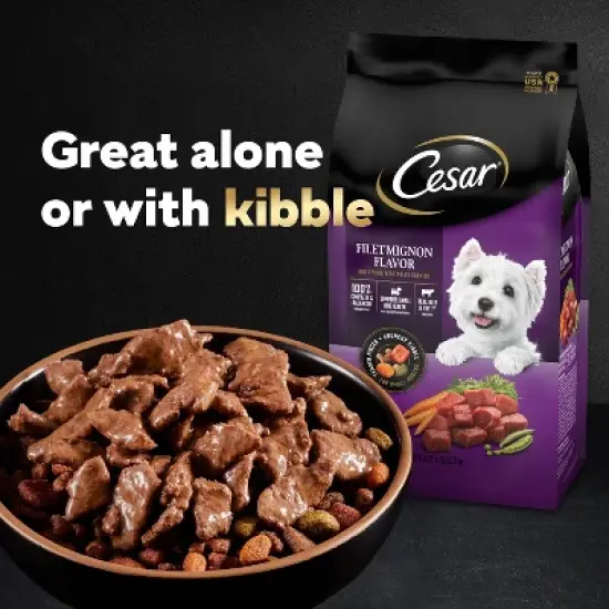 Cesar Filets in Gravy Variety Pack Small Breed Wet Dog Food - 3.5oz/12ct image {3}