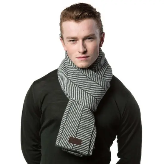 Gallery Seven | Men's Soft Knit Winter Scarf image {12}