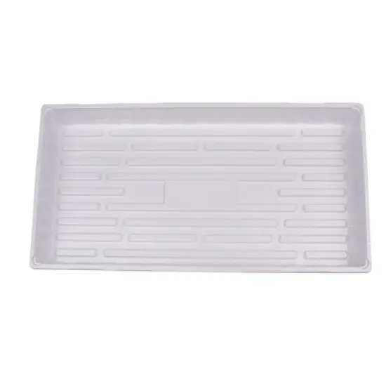 SUNPACK 10" x 20" Extra Strength Plastic Seed Starting Tray, 2.5" image {2}