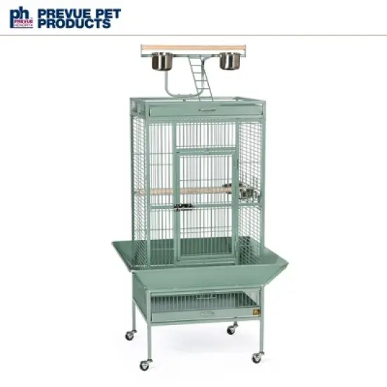 Prevue Pet Products Playtop Bird Home - Sage Green 3152SAGE. image {10}