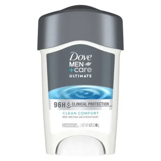 Dove Men+Care Ultimate 96-Hour Clinical Protection Solid Antiperspirant & Deodorant Stick - 1.7oz image {6}