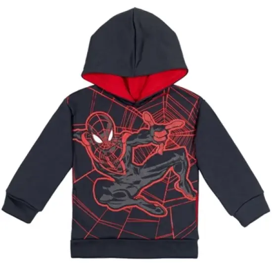 Marvel Avengers,Spider-Man Hulk Fleece Pullover Hoodie Toddler image {9}