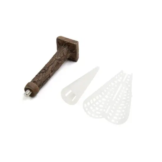 Unique Bargains Plastic Moss Christmas Tree Plant Aquarium Fish Tank  Decoration 2 Pcs image {1}