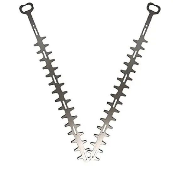 Echo 2 Pack of Genuine OEM Hedge Trimmer Blades - X411000272-2PK image {2}