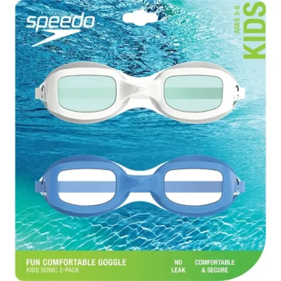 Speedo Kids' 2pk Sonic Swim Goggles image {2}