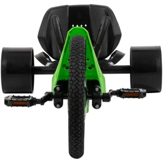 Huffy 16" Green Machine Drift Trike - Adjustable Seat Age 5+ - Green image {2}