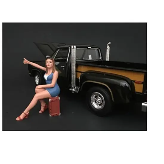 70's Style Figurine VI for 1/18 Scale Models by American Diorama image {1}