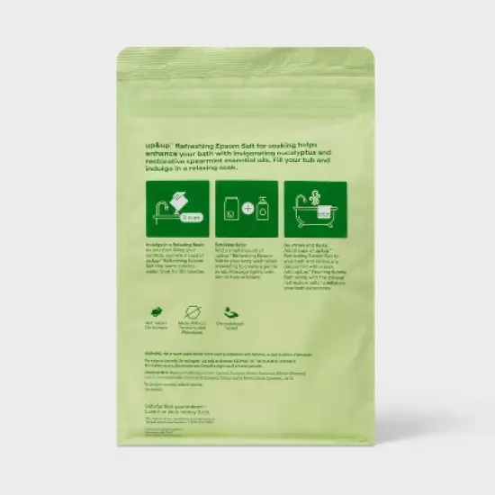 Refreshing Epsom Salt with Eucalyptus and Spearmint - 48oz - up&up&trade; image {2}