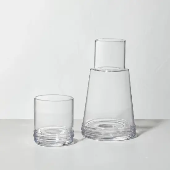 23.5oz Glass Carafe Set - Hearth & Hand&trade; with Magnolia: Dishwasher-Safe image {3}