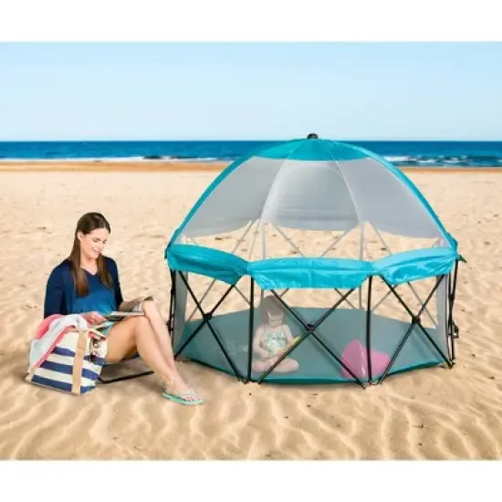 Regalo My Play Deluxe Extra Large Portable Play Yard Baby Gates image {1}