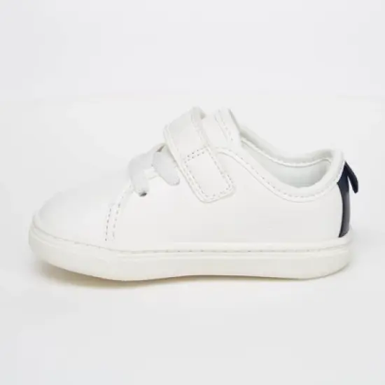 Carter's Just One You&reg; Baby Boys' Daily First Walk Sneakers - White image {1}
