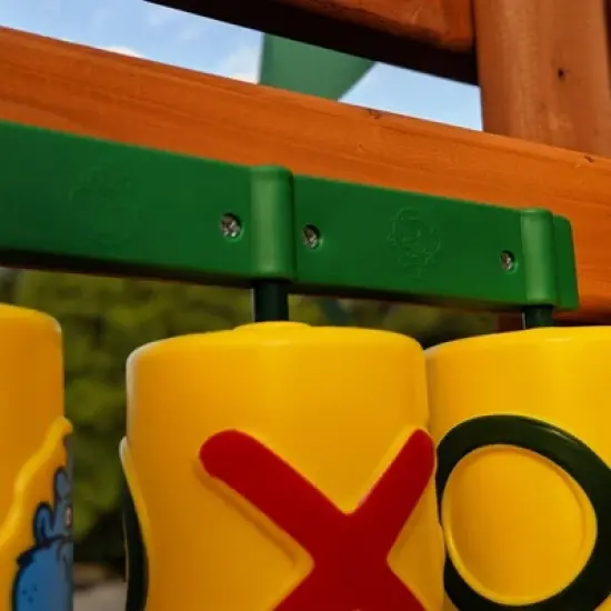 Gorilla Playsets Tic-Tac-Toe Spinner Panel Swing Set Accessory image {2}