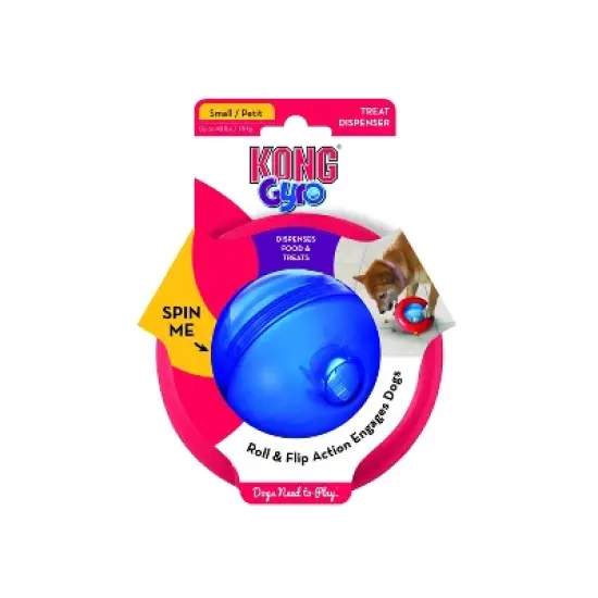 KONG Gyro Treat Dispensing Dog Toy image {2}