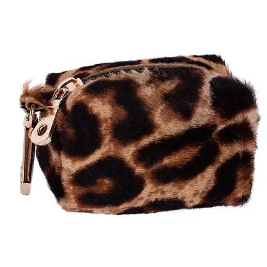 PoisePup &ndash; Luxury Pet Dog Waste Bag Holder &ndash; Soft Premium Italian Leather Poop Bag Dispenser - Wildest One image {3}