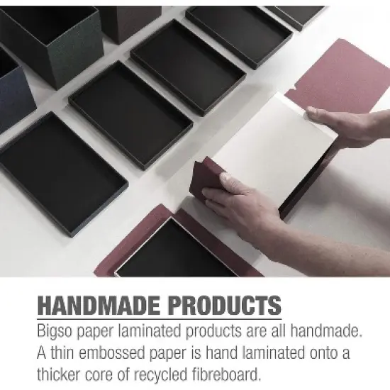 Bigso Elisa Desktop Organizer, Durable Office Desk Organizer with 7 Compartments for Office Supplies image {3}