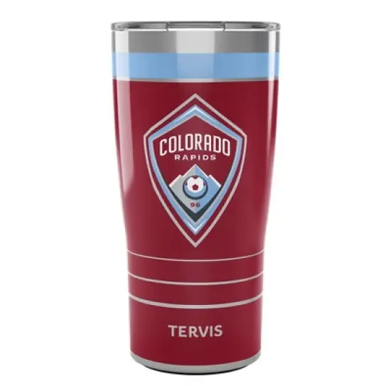 MLS Colorado Rapids 20oz MVP Stripe Stainless Steel Tumbler image {3}