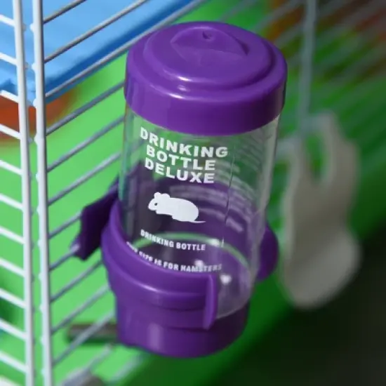 PawHut 5-Tier Hamster Cage Rodent Gerbil Habitat Habitat Metal Wire with Water Bottle, Food Dishes, Interior Ladder, Tube image {5}