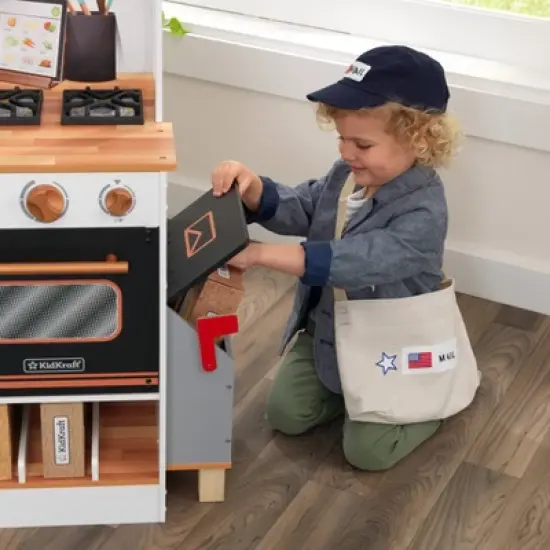 Kidkraft Surprise Box Wooden Play Kitchen with 56 Accessories image {6}