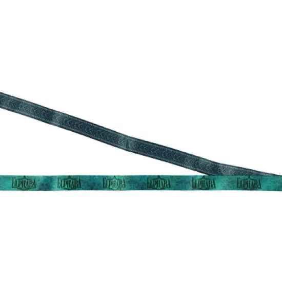 Wicked Lanyard Elphaba Witch Hat Rubber Charm Breakaway ID Badge Holder with 2" Rubber Charm Green image {3}