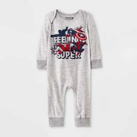 Baby Boys' 3pc Marvel Long Sleeve Top and Bottom Set - Blue image {3}