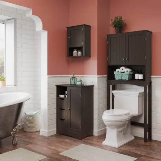 Ashland Single Door Wall Cabinet - RiverRidge Home image {2}