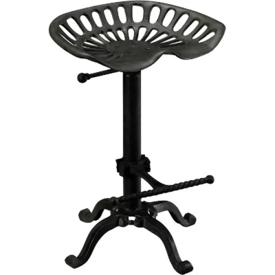 Adjustable Tractor Seat Counter Height Barstool - Carolina Chair & Table image {5}