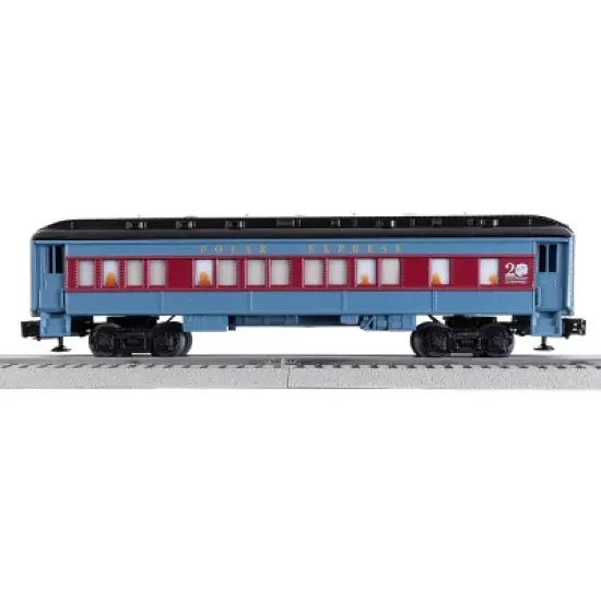 Lionel The Polar Express 20th Anniversary Add-On Coach - Black Roof: O Scale Plastic Toy Vehicle Accessory image {5}