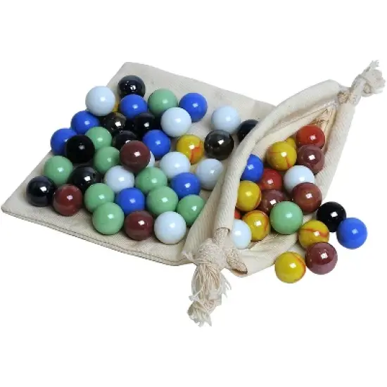 WE Games Solid Wood Chinese Checkers Set with Glass Marbles - 11.5 Inch image {5}