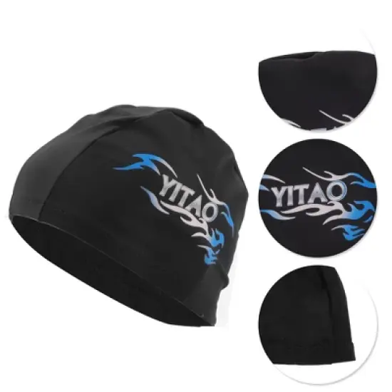 Unique Bargains Swim Cap 5.91"x9.25" 1 Pc image {2}